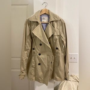 American Eagle Trench Jacket- Size Large